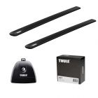 Solución THULE BARRA ALUMINIO WINGBAR EVO BLACK RENAULT CLIO III 5-DR HATCHBACK AÑO  05-14